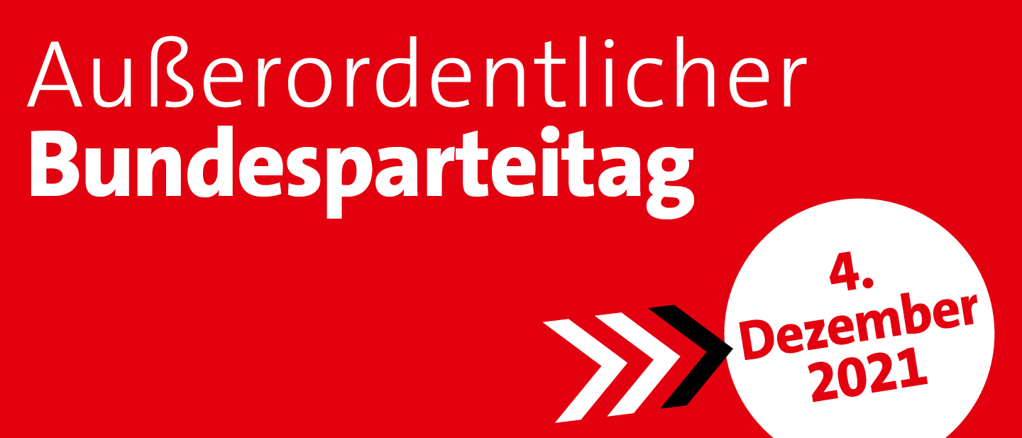 Grafik: Außerordentlicher Bundesparteitag 4. Dezember 2021
