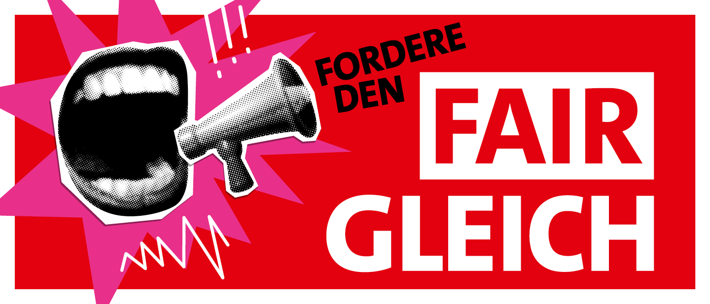 Grafik: Fordere den FairGleich!