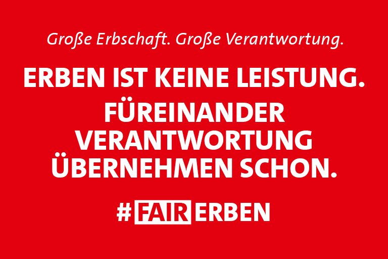 So reformieren wir die Erbschaftsteuer: Fair. Einfach. Zukunftsfest.