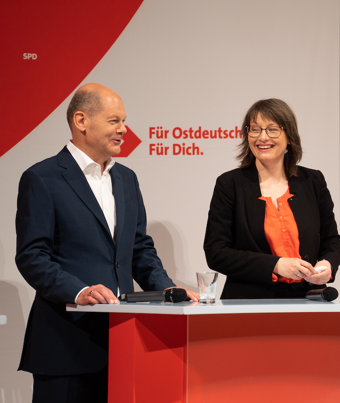 Foto: Olaf Scholz und Katja Pähle