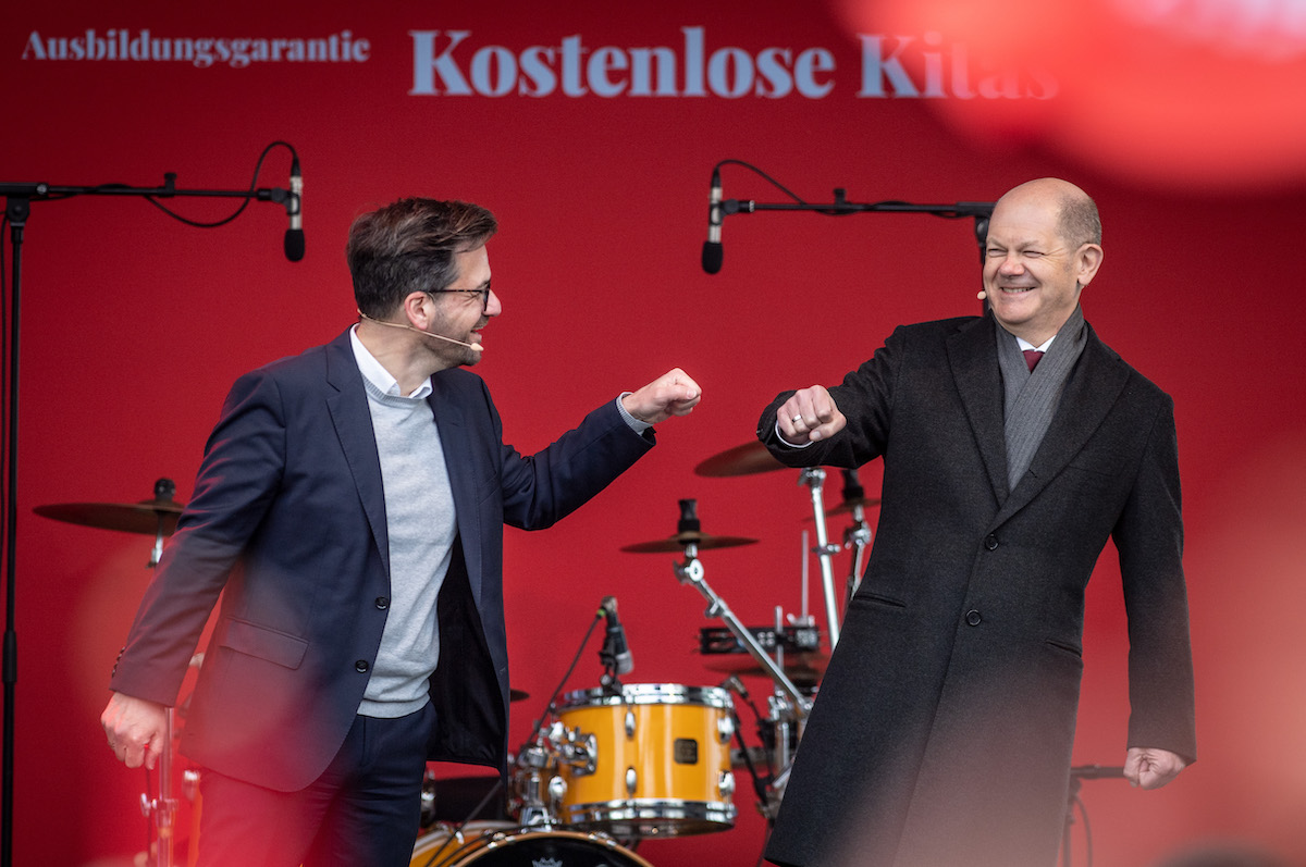 Foto: Thomas Kutschaty und Olaf Scholz