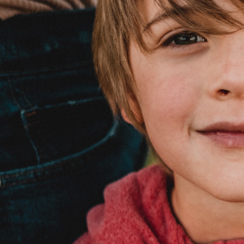 Foto: Gesicht eines Jungen