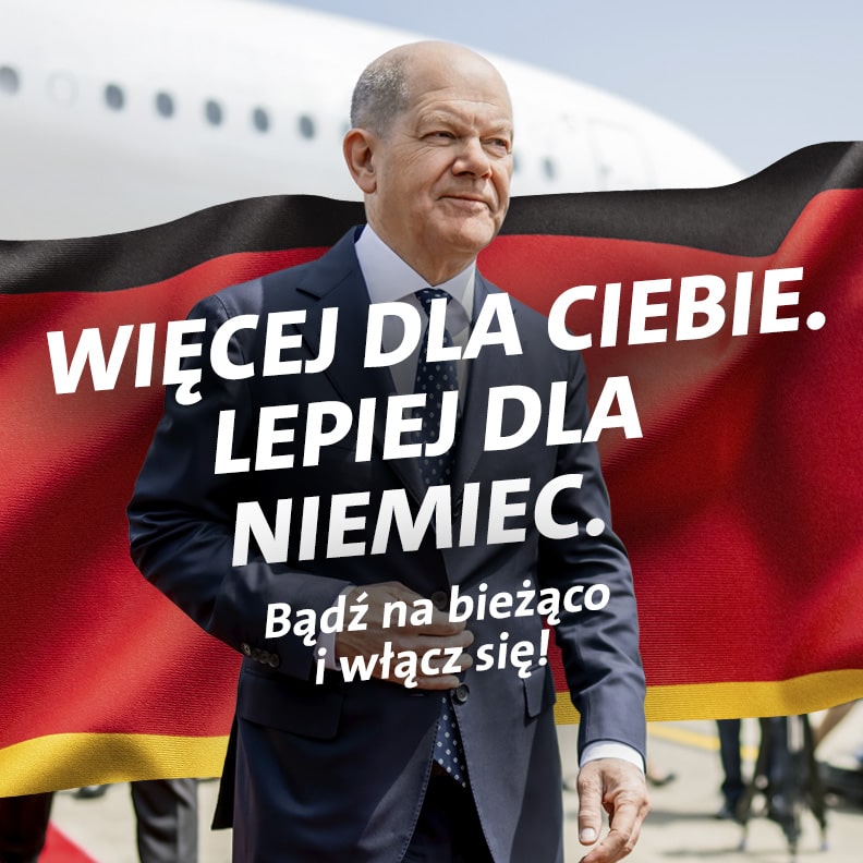 Więcej dla Ciebie. Lepiej dla Niemiec. Bądź na bieżąco i włącz się!