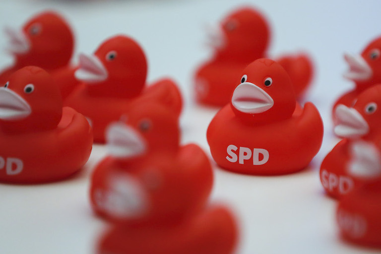 Foto: SPD-Badegummi-Enten