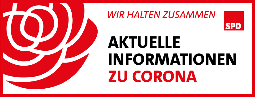 Banner: Aktuelle Informationen zu Corona