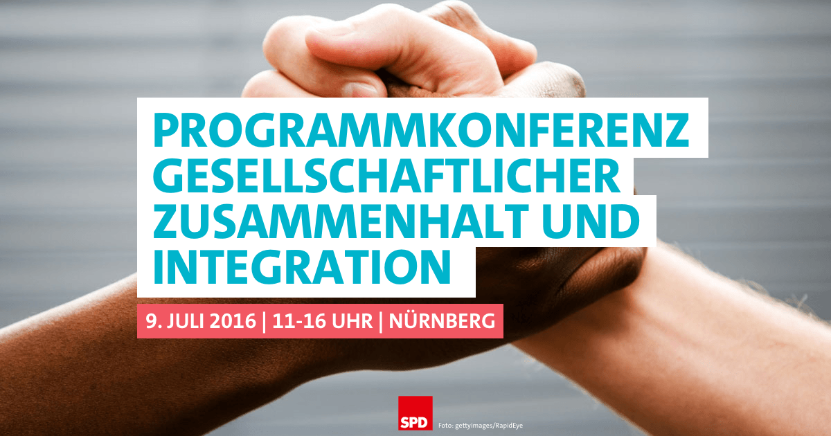 Foto: Programmkonferenz Gesellschaftlicher Zusammenhalt und Integration