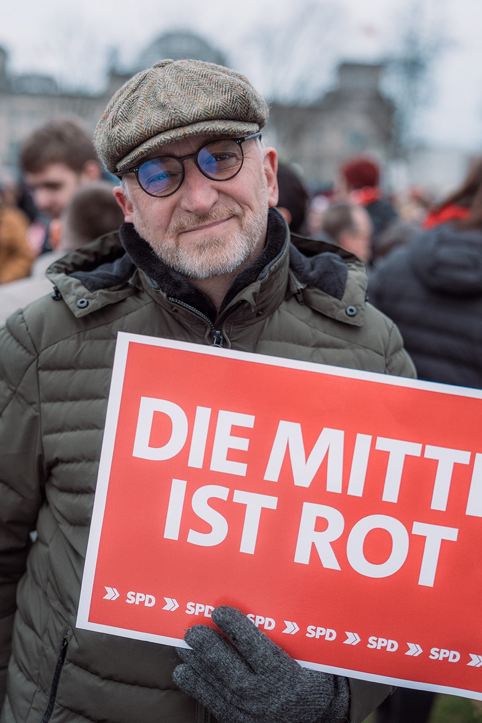 Foto: Demo gegen rechts in Berlin