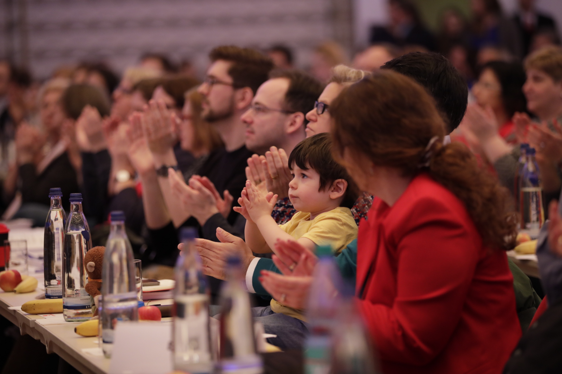 Bild: Delegierte im Plenum