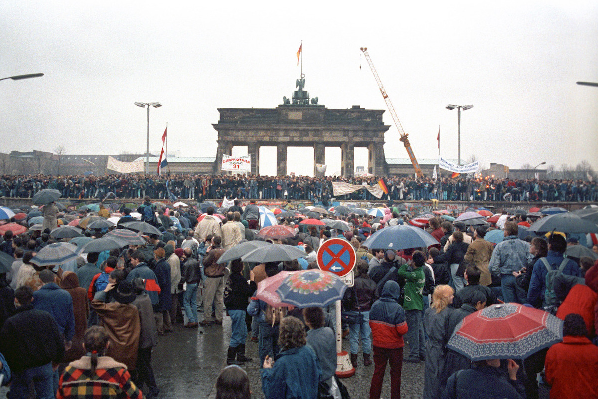 Foto: Öffnung des Brandenburger Tors am 22.12.1989