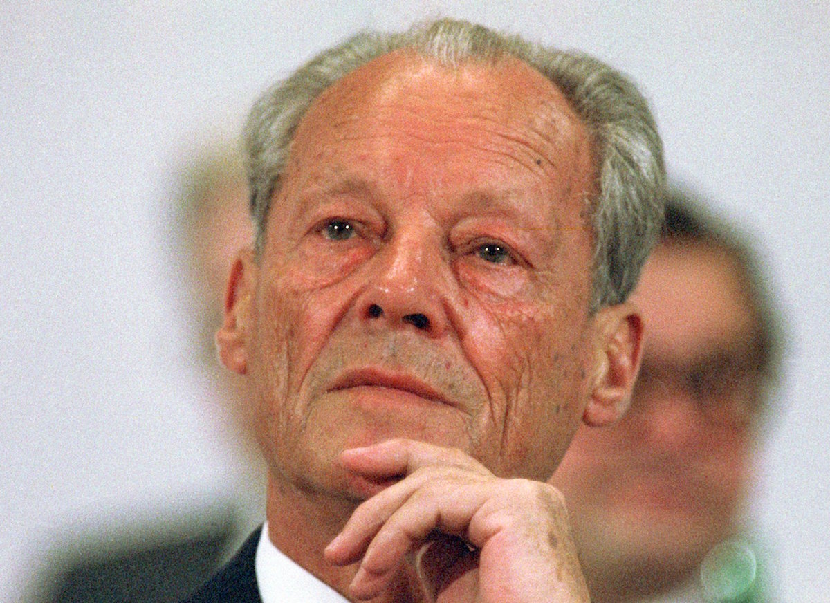 Foto: Willy Brandt (Archivfoto vom 14.06.1987)