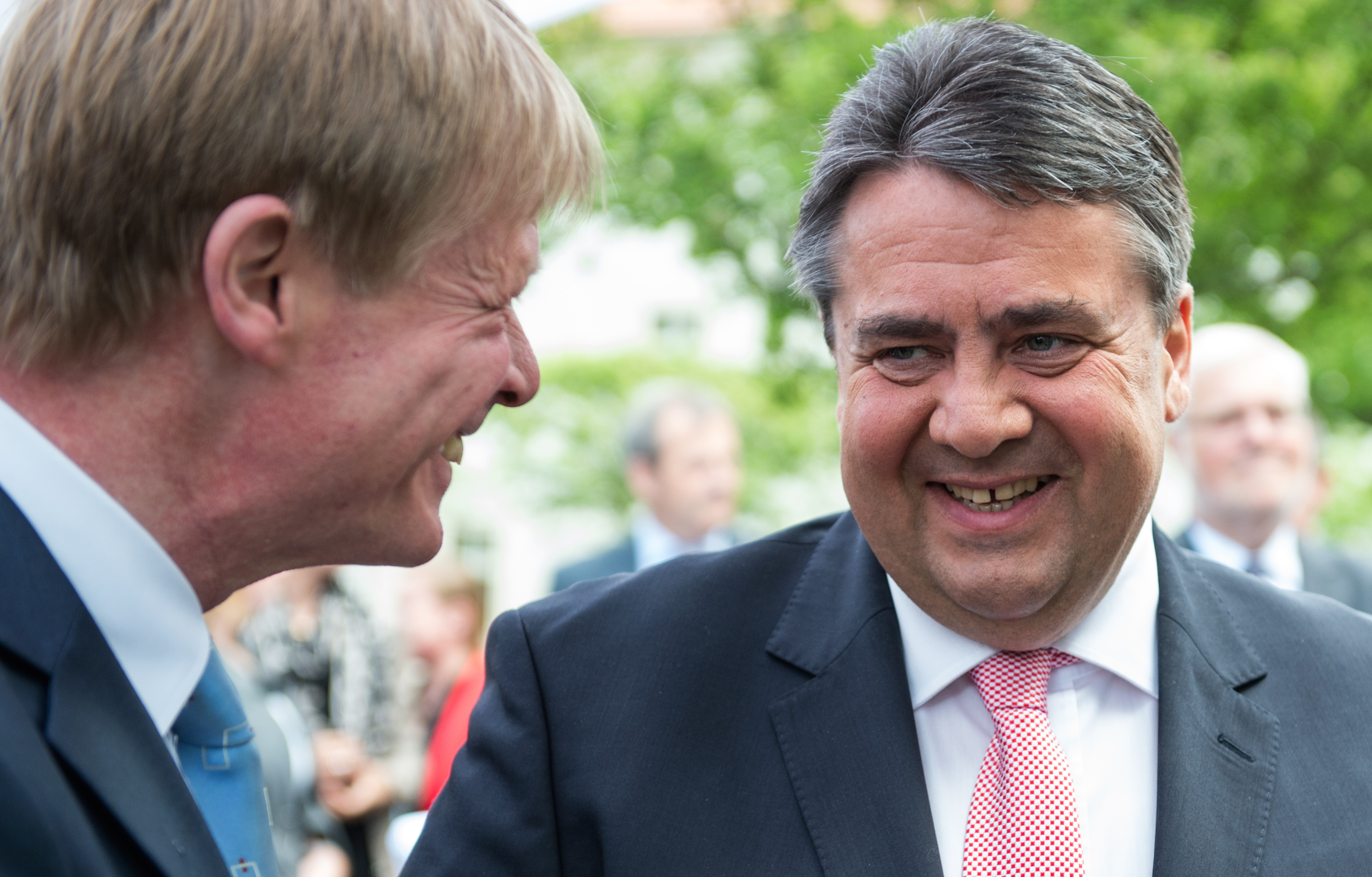 Foto: Reiner Hoffmann und Sigmar Gabriel