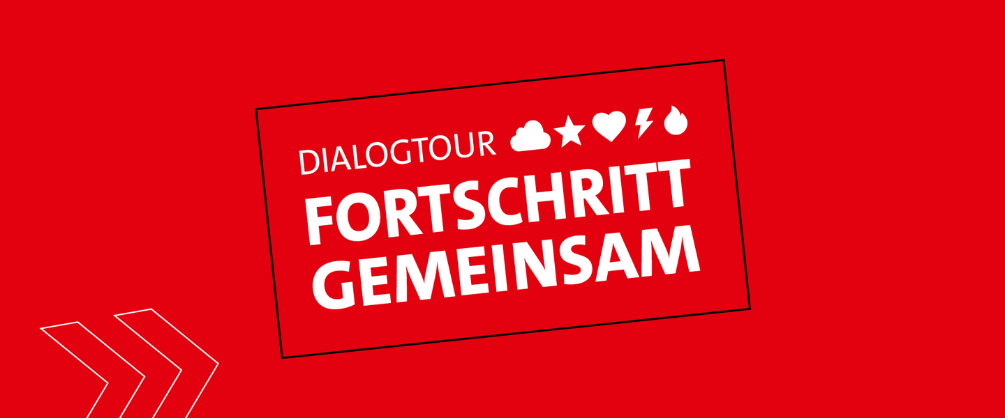 Grafik: Dialogtour - Fortschritt gemeinsam