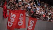 photothek.net Foto: Tribüne der Westfalenhalle beim Bundesparteitag 2017