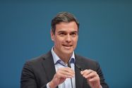 photothek.net Foto: Pedro Sánchez redet beim SPD-Parteitag