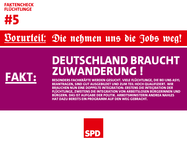 spd.de Faktencheck Flüchtlinge: Deutschland braucht Zuwanderung.