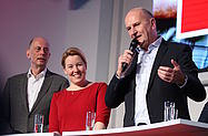 Karina Heßland-Wissel Foto: Wolfgang Tiefensee, Franziska Giffey und Dietmar Woidke