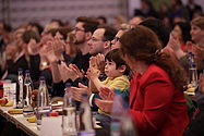 photothek Bild: Delegierte im Plenum
