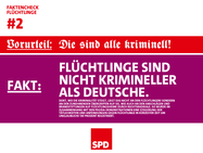 spd.de Faktencheck Flüchtlinge: Die sind nicht kriminell.