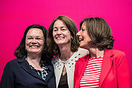 dpa Foto: Andrea Nahles, Katarina Barley und Malu Dreyer