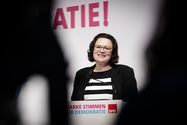 photothek.net Foto: Andrea Nahles beim SPD-Frauensalon 2018