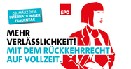Motiv: Mehr Verlässlichkeit! Mit dem Rückkehrrecht auf Vollzeit!