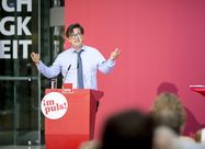 photothek.de Foto: Trebor Scholz spricht über Plattform-Kooperativismus