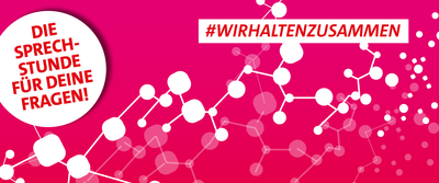 Header: Die Sprechstunde für deine Fragen!
