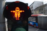 dpa Foto: Karl-Marx-Ampel in Trier