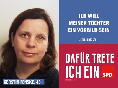 Symbolfoto: Dafür trete ich ein... mit Kerstin Fenske