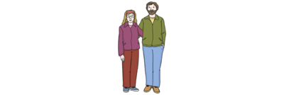 Bild zeigt Frau und Mann