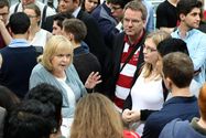 Uta Wagner Foto: Hannelore Kraft diskutiert mit Neumitgliedern der SPD